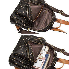 Mochila Feminina Foxer Estampada