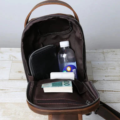 Bolsa Transversal de Couro Legítimo – Modelo Shoulder Bag